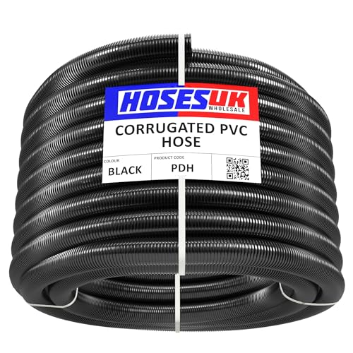 10m - 40mm (1.5) Internal Diameter Aquatic/Pond Filter Pump or Waterfall Flexible Reinforced Hose/Pipe Tubing