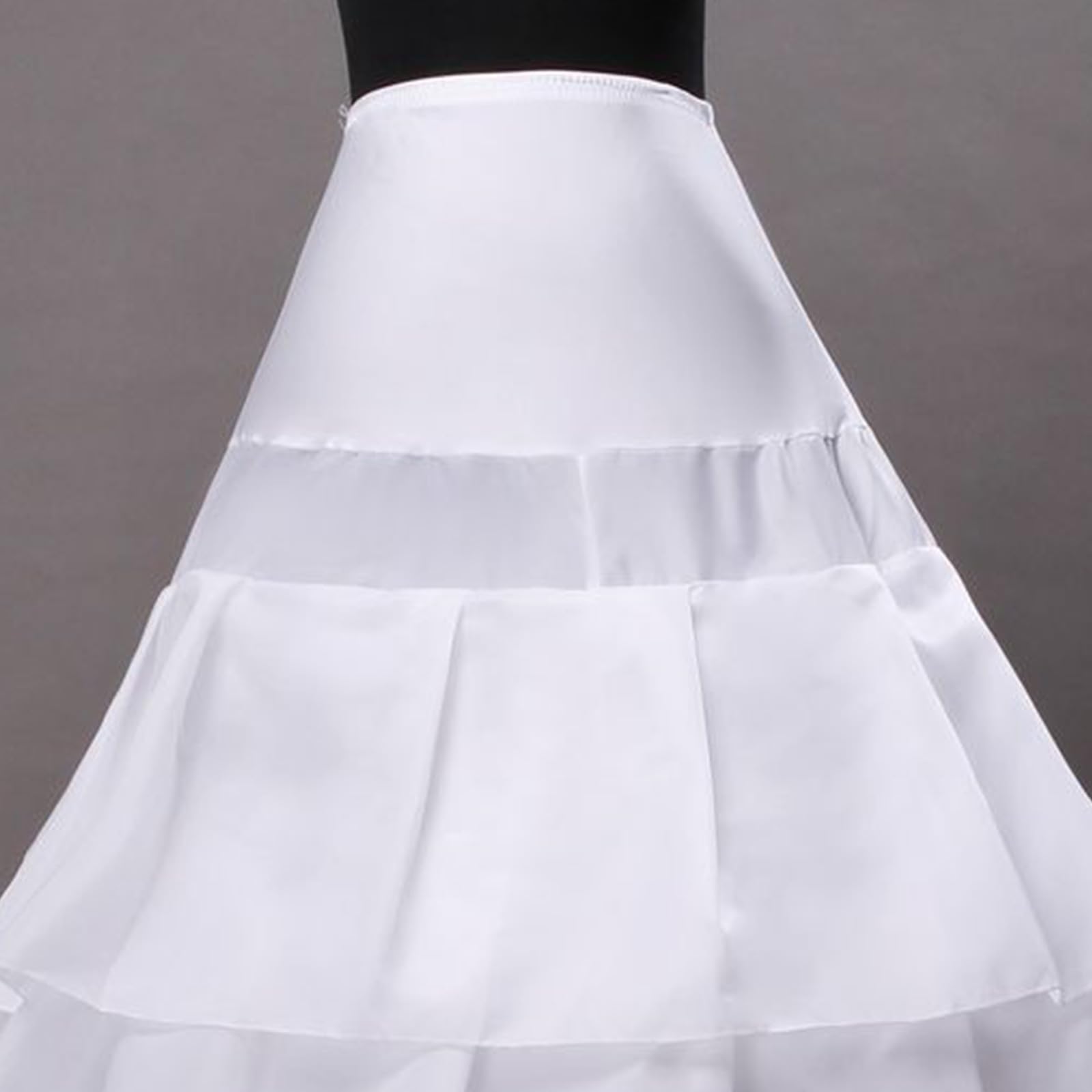 Cache-maillot pour femme Crinoline Blanc/noir Cosplay Pannier pour robes de demoiselles d'honneur Robes de Soirée Polyvalent