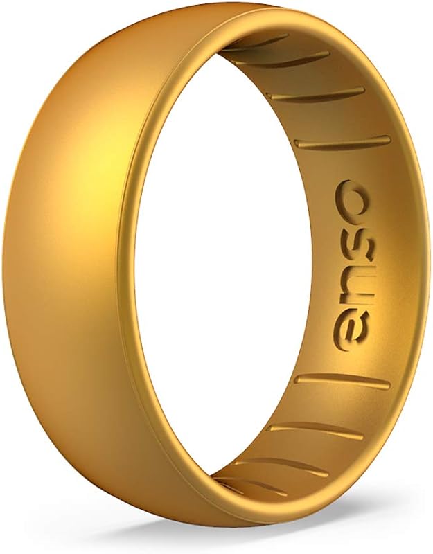 Enso Rings Classic Elements Silicone Ring | Made in The USA | Comfortable, Breathable, and Safe