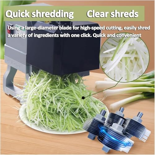 Máquina eléctrica para cortar verduras Scallion Shredder miniatura 4