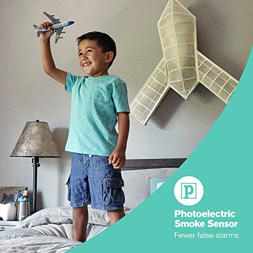 First Alert Smoke Detector and Carbon Monoxide Detector Alarm with Built-In 10-Year Battery, BRK PRC710