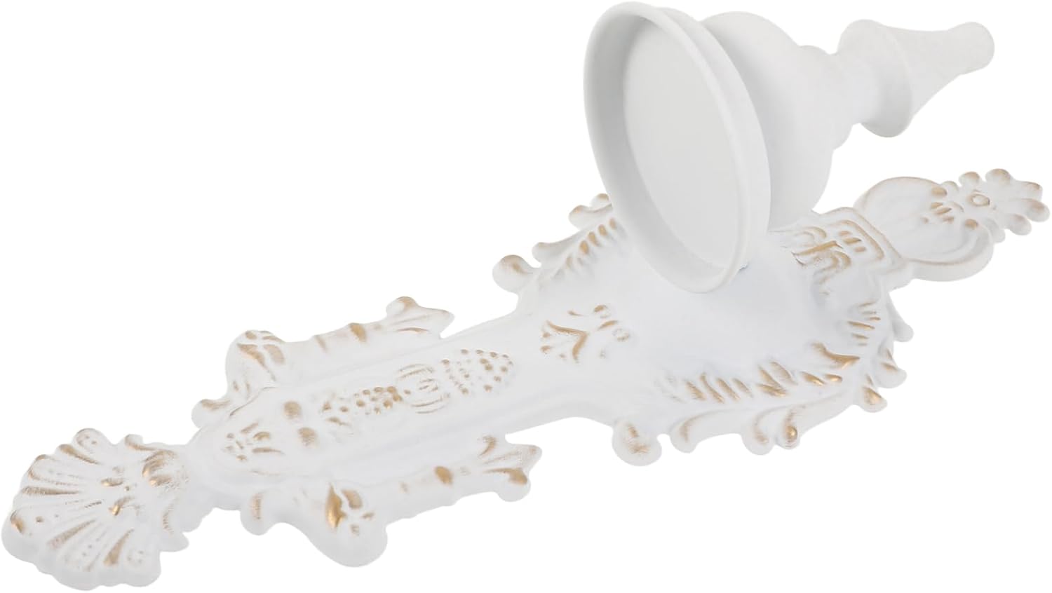 Cabilock Creative Wall-Mount Candle Holder Elegant Iron Taper Candle Stand Unique Home Decor for Parties Weddings Housewarming Stylish European Design Easy to Install