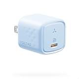 VOLTME 30W USB C Charger (GaN III Tech), USB-C Power Adapter, Mini Type C Wall Charger, PD 3.0 PPS Fast Charger for iPhone 14 13 12 11 Mini Pro Max, Samsung, MacBook Air, iPad, Samsung, Pixel (Blue)