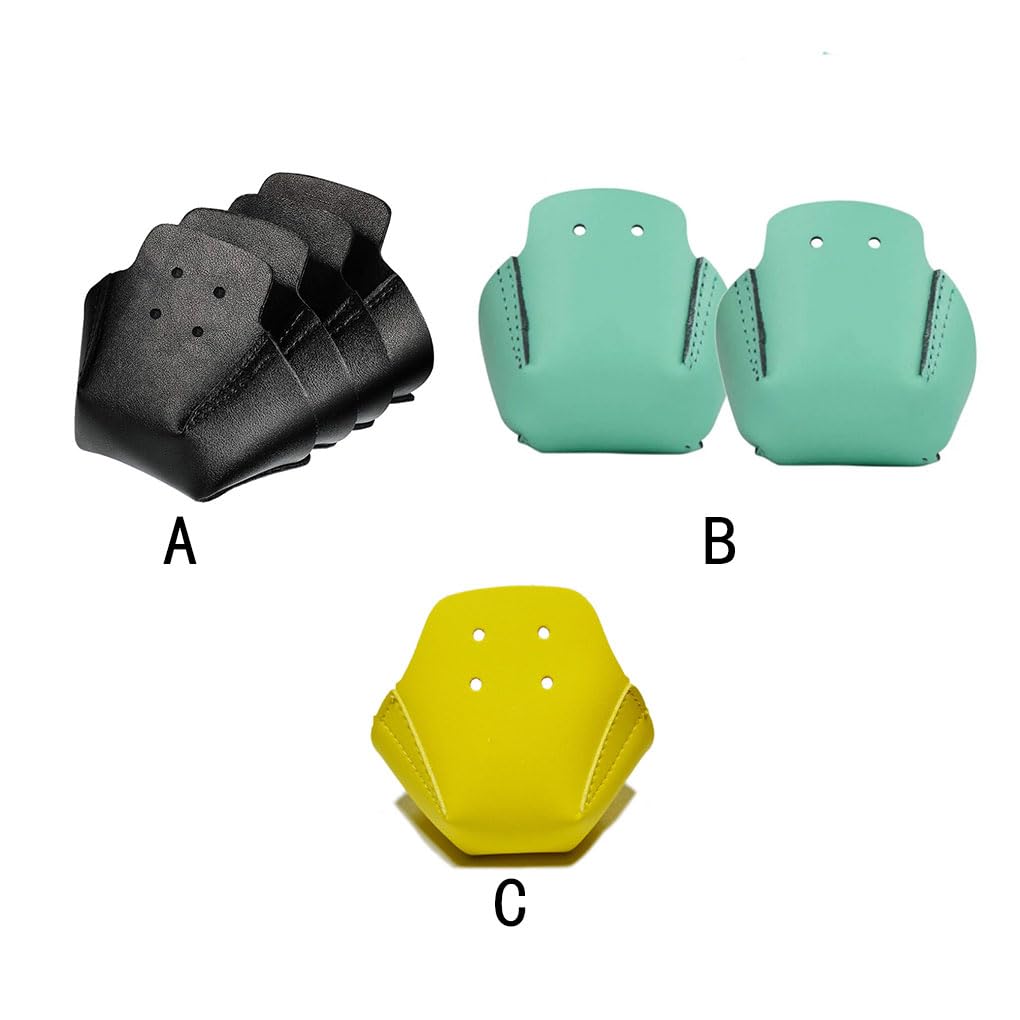 Lot de 10 protections d'orteils pour patins à roulettes, sports de plein air, patinage, exercice, accessoires pour enfants et adultes, vert