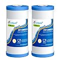 EXCELPURE Whole house 10" x 4.5" (5 Micron? Sediment Water Filter Compatible with Culligan GE FXHTC, RFC-BBSA, W50PEHD, GXWH40L, GXWH35F, GNWH38S, Dupont WFHD13001, Pentek R50-BB?2 PACK?