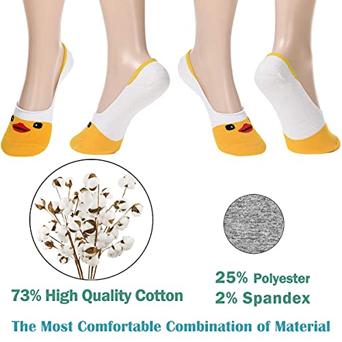10-Pack Women Cute No Show Liner Socks For Flats Slip On Shoes Invisible Hidden Low Profile For Boat Shoe 9-11 #TOP4