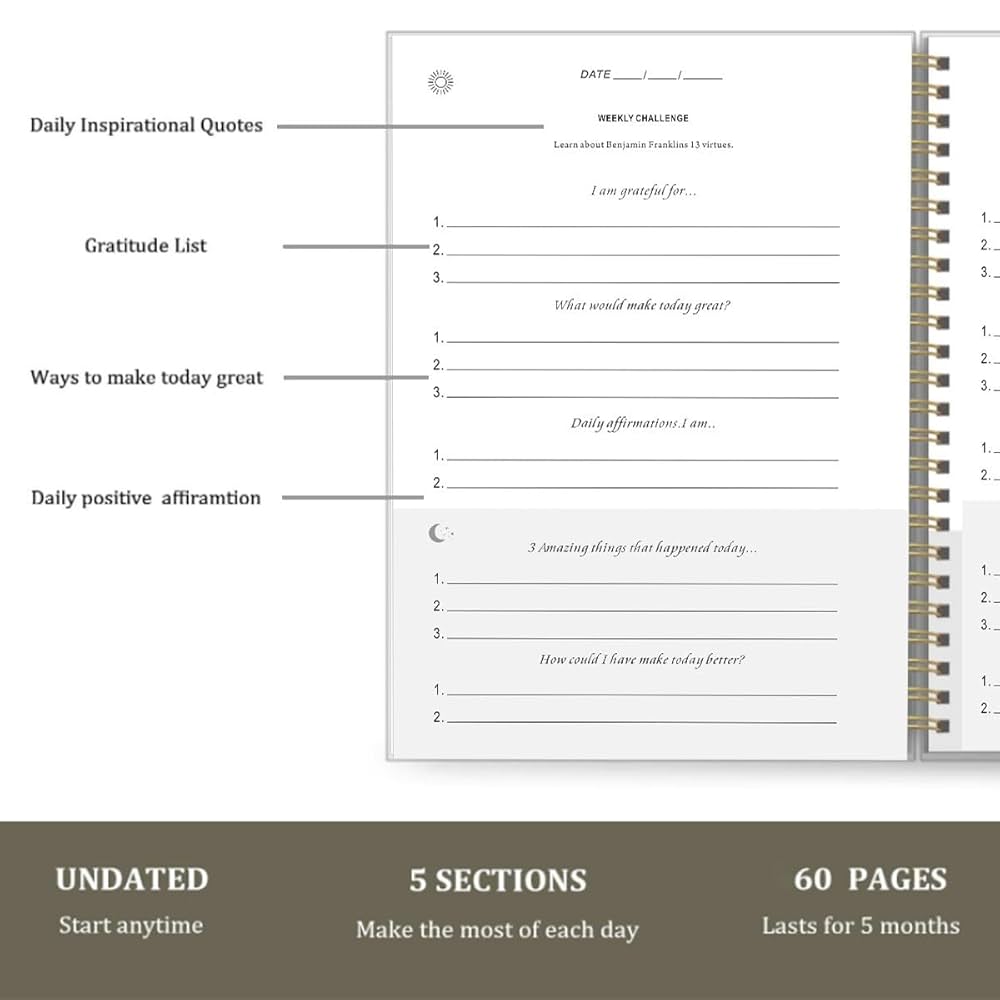 ndeml-five-minute-gratitude-journal-loose-leaf-bound-gratitude-journal-mindful-reflection-and-performance-journal-undated-printed-journal-gray-blue-0094759810874-amazon-com-office-products for Free Printable Gratitude Planner 5 Minute Journal Template NDEMl Five-Minute Gratitude Journal, Loose-leaf Bound Gratitude Journal, Mindful Reflection and Performance Journal, Undated Printed Journal (gray-blue): 0094759810874: Amazon.com: Office Products for Free Printable Gratitude Planner 5 Minute Journal Template