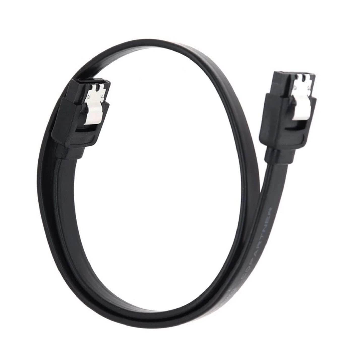 AdzMozi Sata 3.0 Disk Data Cable Sata III Cable 6 Gbps Straight HDD SDD Data For SSD,Black,Red-image-13