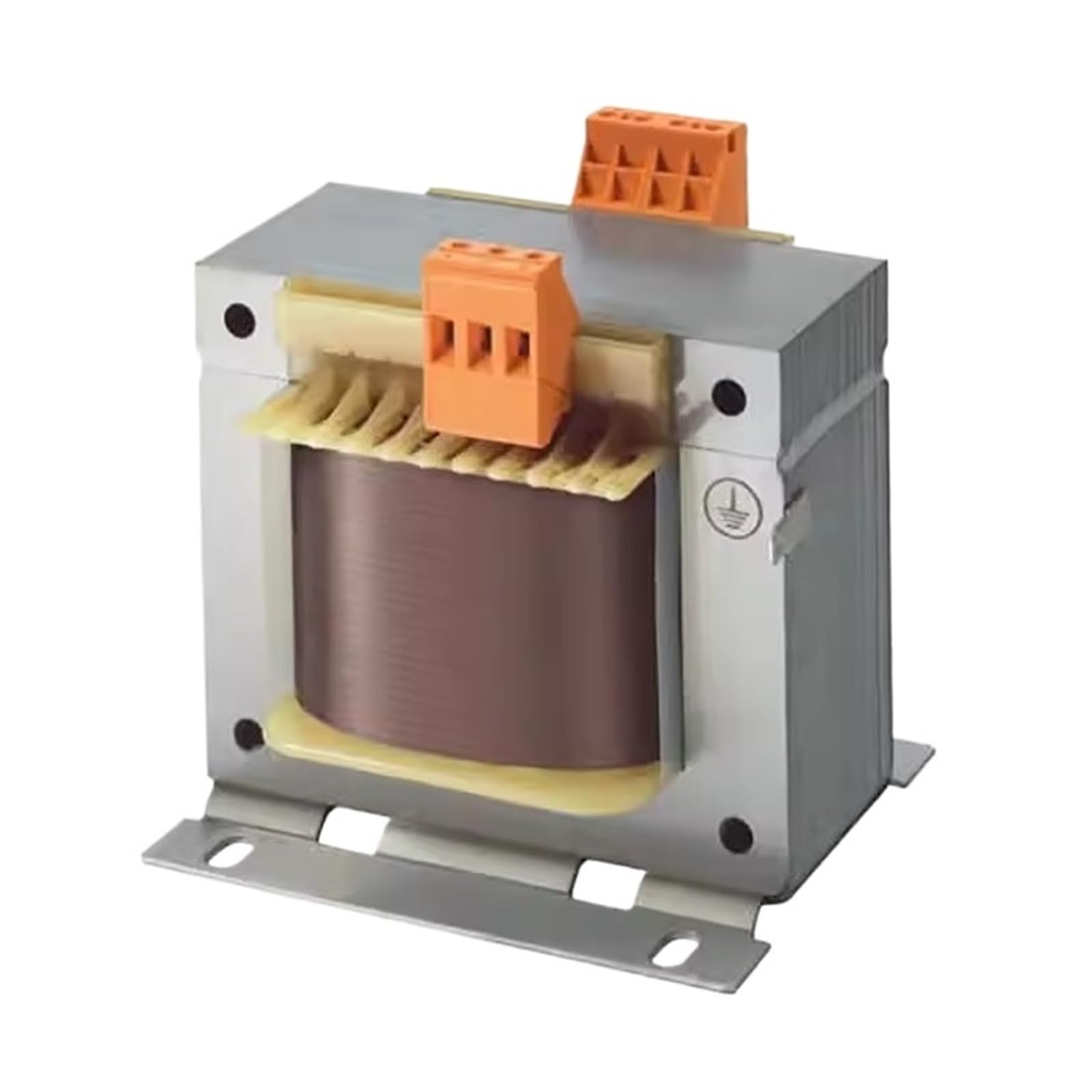Transformador de control monofásico, transformador de aislamiento industrial 50-630VA 230/400V a 12-24V for control de máquina CNC(TM-C 50/12-24 50VA)