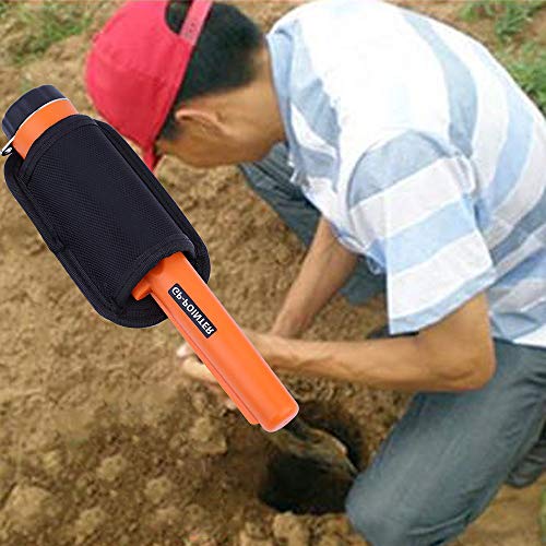 Carrfan Metal Detector Pinpointer, GP-Pointer High Sensitivity All Metal Gold Finder New Electronic Measuring Tool (Orange)