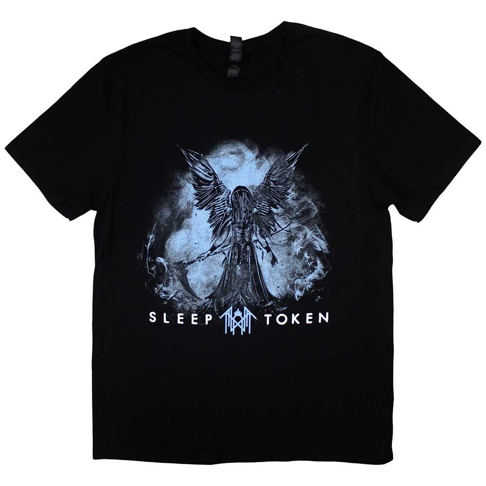 Rock Off Officially Licensed Products Sleep Token Take Me Back to Eden Smoke T Shirt M Black