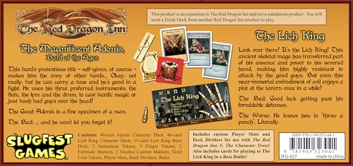The Red Dragon Inn: Allies - Adonis vs. the Lich King miniatura 2
