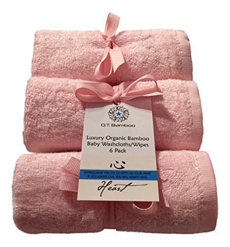 Bamboo Washcloths Face Towels for Sensitive Skin Great for Baby or Adult 6
