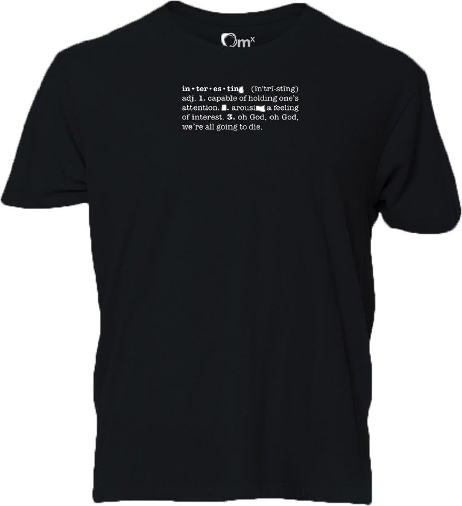 Quantum Mechanix Firefly Serenity Define Interesting Black Unisex T-shirt (XL)