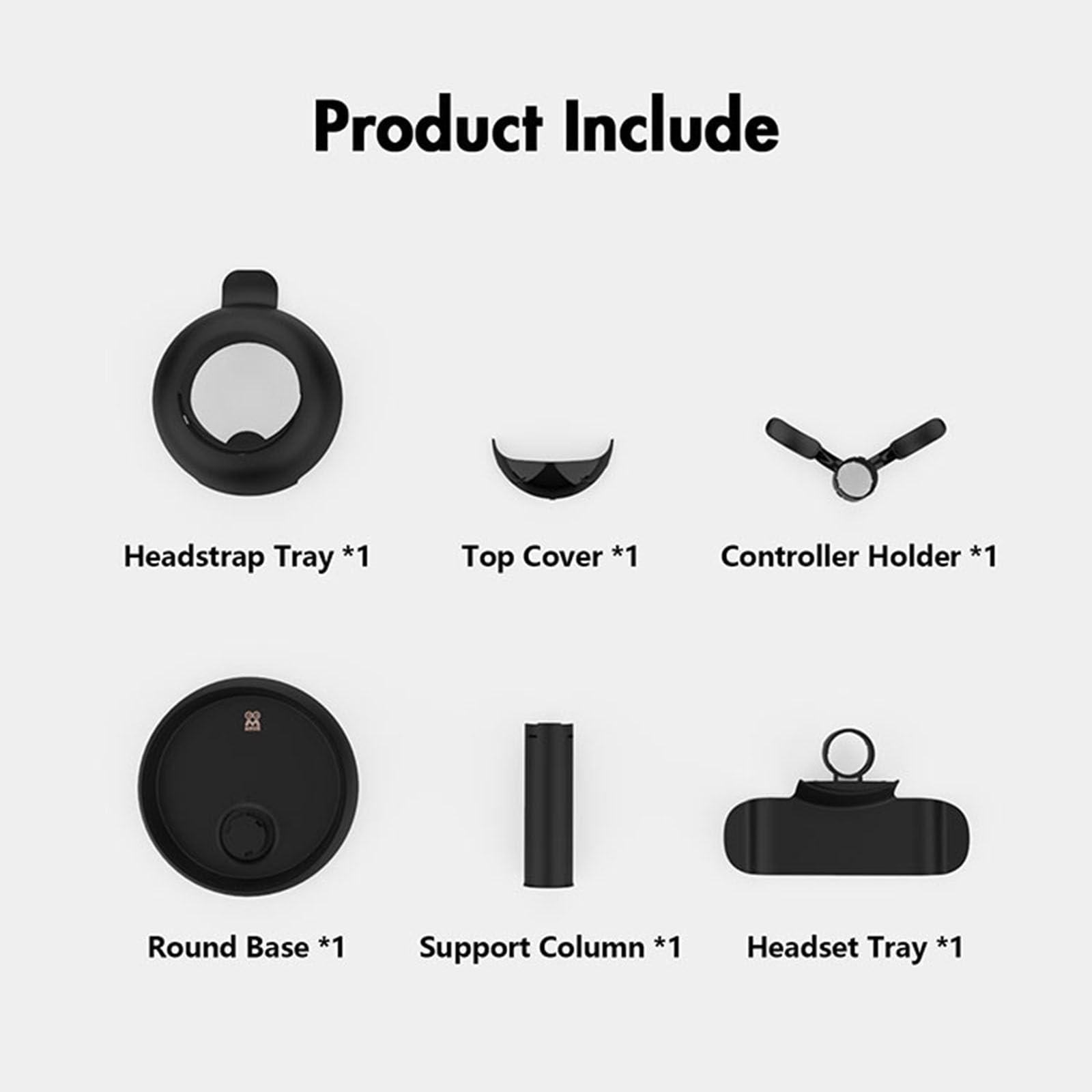 SHEAWA Support de casque VR pour Vision Pro/PICO 4/PSVR 2/Meta Quest 3/Quest 2/Rift S VR Accessoires