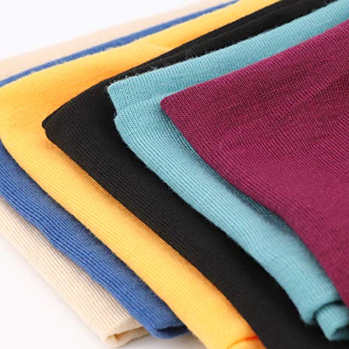 Image of DRESHOW 6 PCS Adjustable Headbands for Women Knotted Headbands Elastic Non-Slip Fashion Hair Bands for Workout Sports Running Yoga