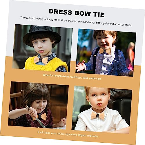Kids Bow Tie Set Pre-Tied Satin Bow Ties for Boys and Girls Adjustable Size for Parties Weddings and Formal Events Stylish Box Included2
