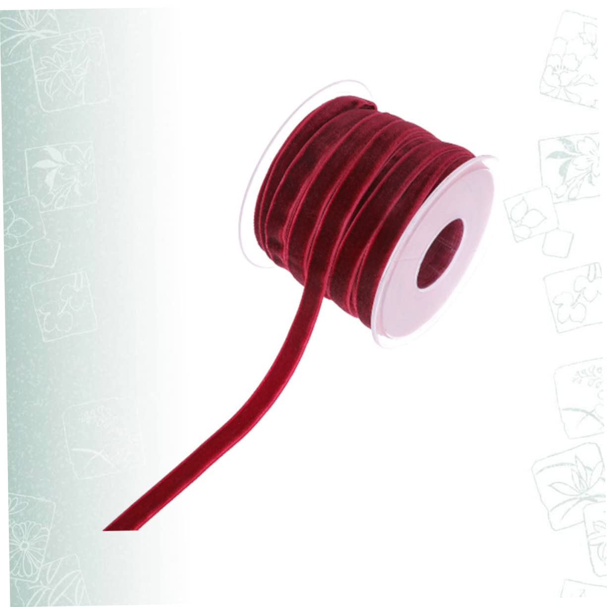 SHINEOFI 3rollos Cinta Yardas Para Manualidades Decoración y Envoltura De Color Vino Para Fiestas y Eventos Especiales