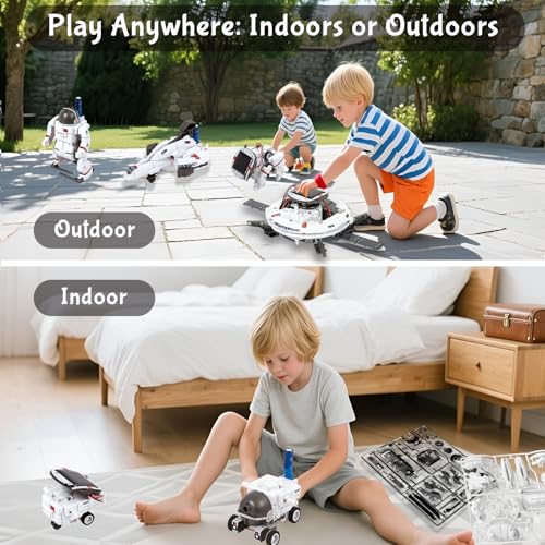 6-in-1 solar robot building kit for boys aged 8-13 educational robotic toys for kids science kits stem toys birthday gifts for 8 9 10 11 12 years old boys girls teens