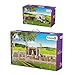Produktbild Schleich Horse Club 2er Set 42338 42346 Großes Reitturnier mit Pferden + Pick up mit Pferdeanhanger