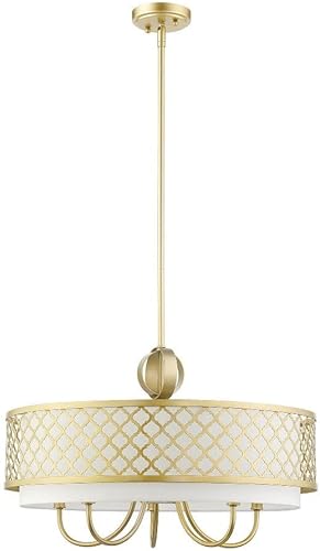 Miniatura 7 de livex iluminación 41105Arabesque sola luz 24" Amplia exteriorLámpara de araña, de carga, Plateado, 60.00watts, 120.00 volts