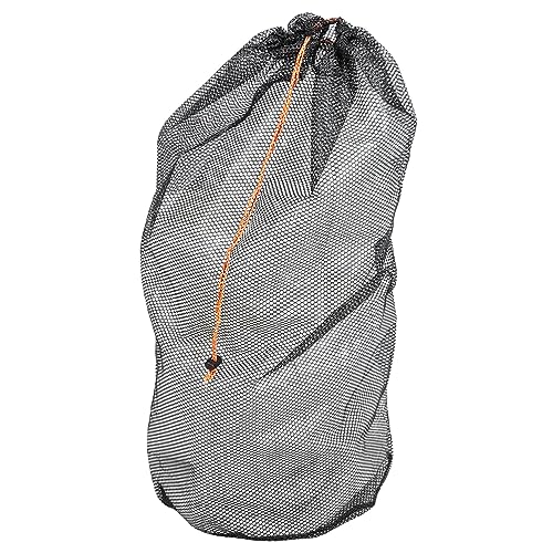 LIOOBO Capacity Drawstring Sack for Camping Versatile Stuff Storage Bag for Sleeping Bags Blankets Clothes Travel Accessories Space Efficient Design Grey