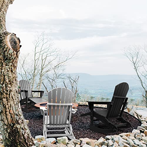 Adirondack Chair With Ottoman,Folding Adirondack Chairs,Rocking Adirondack Chair With Cup Holder,Adirondack Chairs Weather Resistant,Fire Pit Chairs,Plastic Adirondack Chairs For Adults,350 Lbs #TOP7