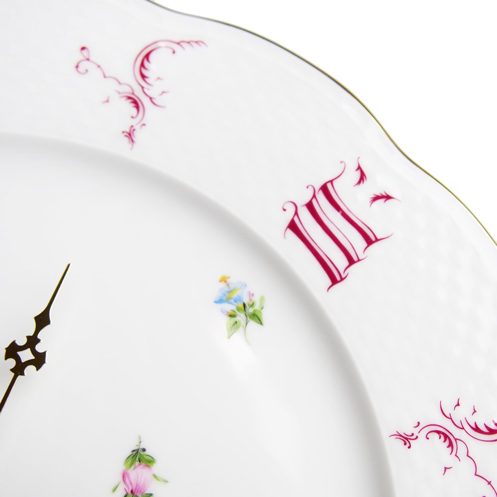 Amazon.co.jp: ヘレンド (HEREND) MF ミルフルール ウォールクロック