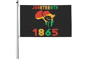 Oversized 3x5 Ft Juneteenth Day Yard Flag