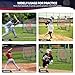 BAGAIL 7x7 ft Extra Large Baseball & Softball Training Net with Batting Tee, Heavy Duty Reinforced Steel Frame, Oversized Hitting Zone for All Levels, Portable Backstop with Carry Bag