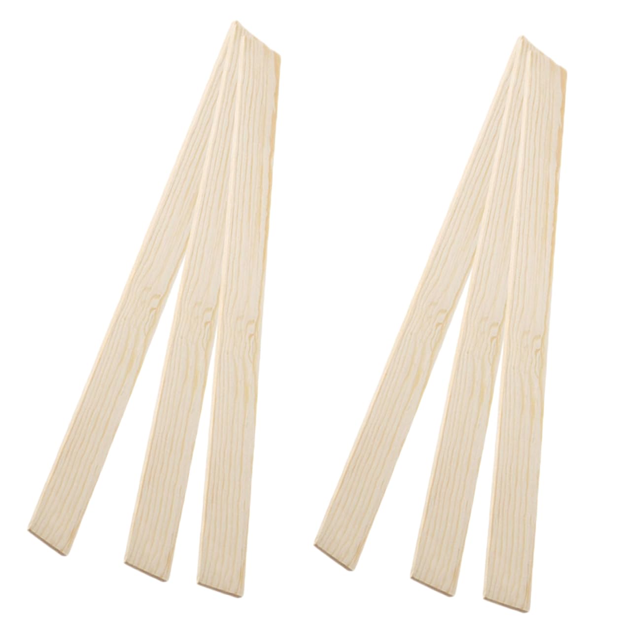 Tofficu 3 Set Strumenti di Ceramica Strumenti per Rotolare L'argilla Mattarello E Tappetino in Argilla Aria Listello Legno Pasta Modellabile Utensili Attrezzi Striscia di Legno 6 Pezzi * 3