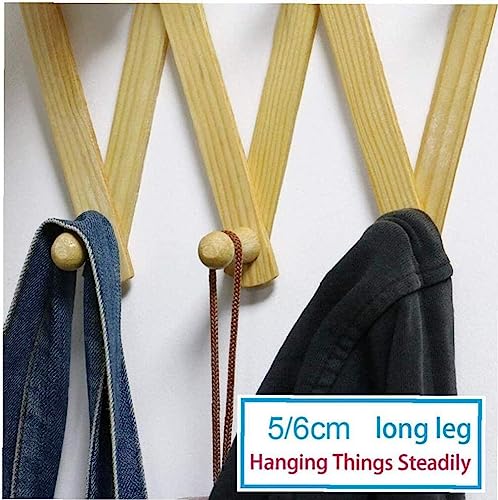 Opiniones y reviews de Ganchos para percheros de madera favoritos de las personas. 27 Imagen adicional