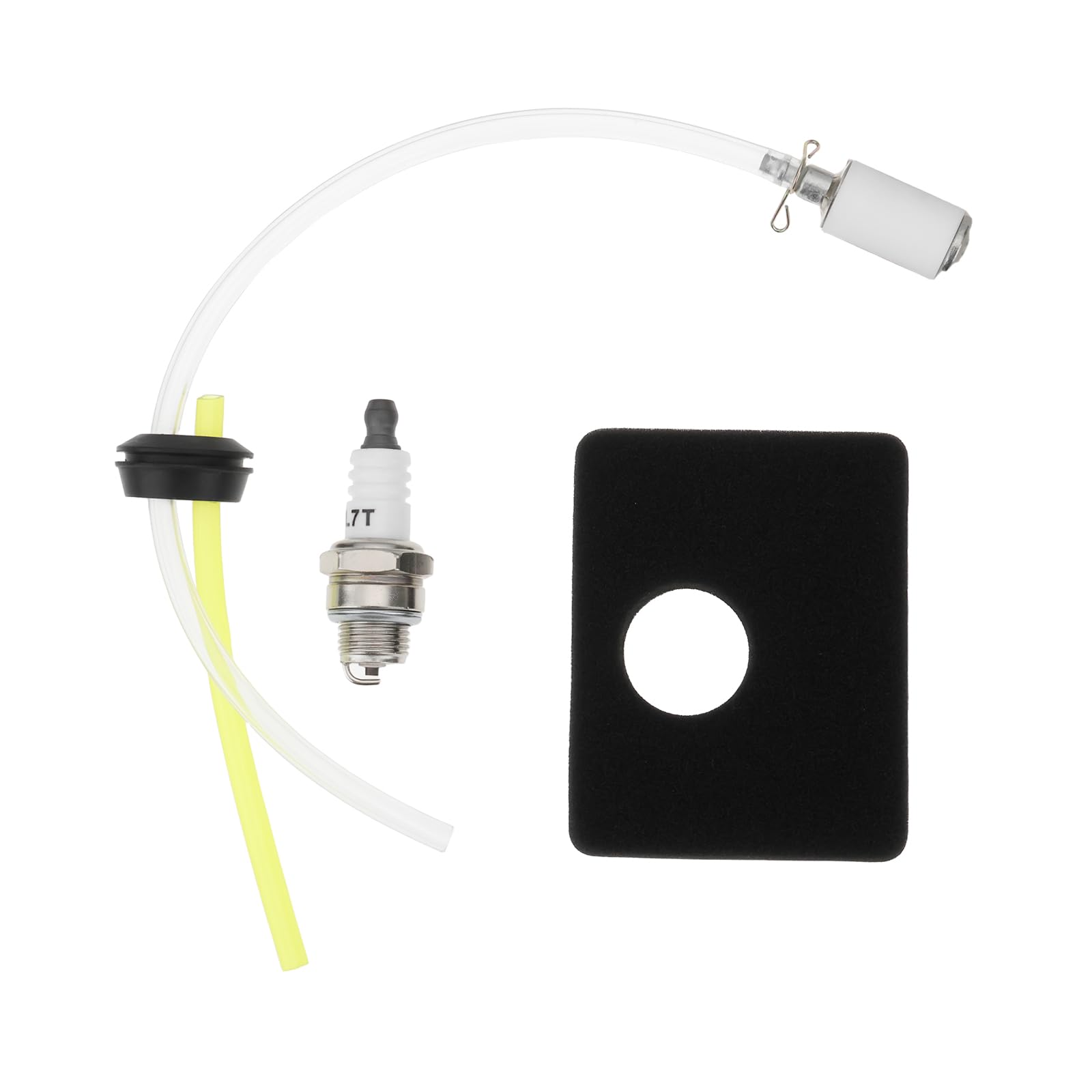 ECSiNG 1Set Lawn Mower Engine Repair kit Spark Plug Air Filter Fuel Filter Compatible with Mountfield MB33D Strimmer