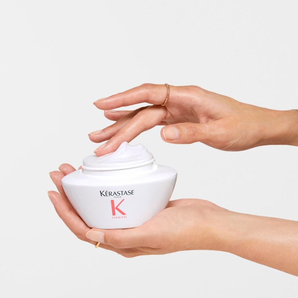 Kérastase, Premiére, Maschera Filler Riparatrice, Per Capelli Danneggiati, Azione Anti-Rottura, Capelli Più forti, Masque Réparateur, 200 ml