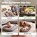 Bubbyhuts Baby Lounger - Snuggle Cozy Me Infant Lounger for Newborn 0-12 Months, Muslin Cover，Portable Breathable & Soft Baby Nest Lounger for Home and Travel - Coffee