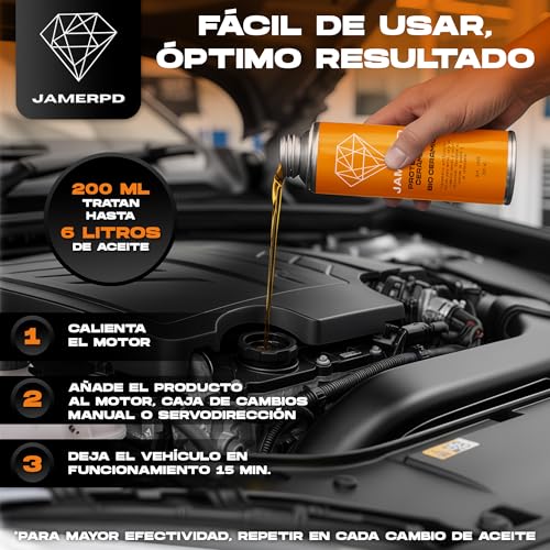 Protector cerámico JAMERPD 200ml para viajes largos sin ruidos 2