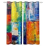 ♛【Energiesparen】: Unsere Vorhänge haben unglaubliche Energiespareffekte. Diese Vorhänge absorbieren und verhindern das Eindringen von Wärme und Kälte in Ihr Zuhause, wodurch Sie Ihre Heiz- und Kühlsysteme reduzieren und bis zu 30% Ihrer Energiekosten sparen können. Eine großartige Möglichkeit, mit einem einmaligen Kauf dieser Verdunkelungsvorhänge Geld zu sparen.