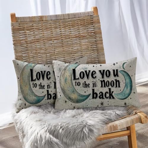 Housse Coussin Extérieur Imperméable 40x80cm pour Salon de Jardin Blanc