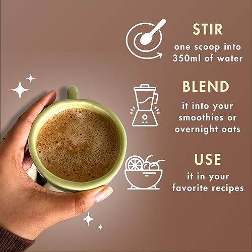 Image of Cosmix No Nonsense Plant Protein | Organic Pea & Rice Isolate | Vegan | 24g Protein /Serving | Easy To Digest | All Essential Amino Acids | No Preservatives| Coffee + Chocolate Chikmagalur Mocha - 500g