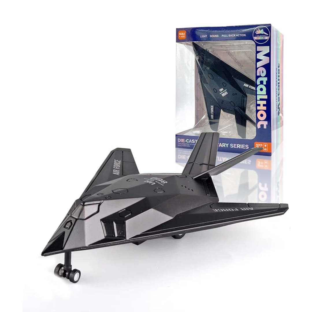 Breatoi: 1:400 Scale Stealth Attack Jet Model – Premium Die-Cast Collectible Plane (V22 Type)