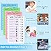4 Pcs Chore Chart for Kids Multiple Kids Sliding Routine Chart Dry Erase Chore Board for Fridge Reusable Chore Checklist, RV Checklist, Planning Board, Daily Checklist, Home Routine Planning
