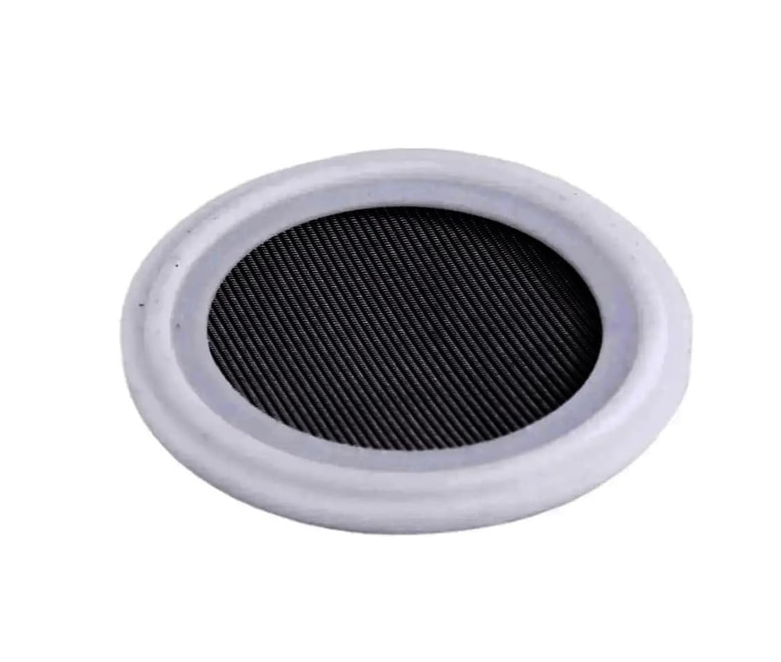 Filtro de malla TC Tri Clamp de 2 pulgadas con junta sanitaria de PTFE de alta resistencia