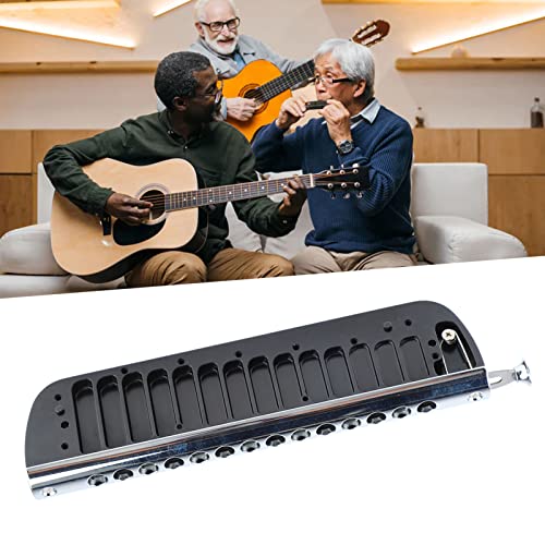 Eulbevoli Pièce d’harmonica en Peigne, Peigne d’harmonica de Petite Taille Mécanisme Coulissant Facile à Utiliser Large Application Artisanat Exquis pour Les débutants(257 Aluminium) - Les Beatles, Paul McCartney, John Lennon, RIngo Starr, George Harrison Eulbevoli Pièce d'harmonica en Peigne, Peigne d'harmonica de Petite Taille Mécanisme Coulissant Facile à Utiliser Large Application Artisanat Exquis pour Les débutants(257 Aluminium) – Image 4