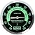 Midwest Hearth 5" Smoker Thermometer (Black/Glow Dial)