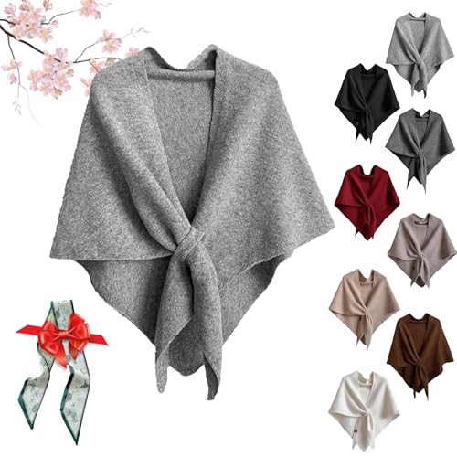 Gardenerk Scarf Women's Solid Color Wool Blend Shawl, Adtcsrfcial Scarf Women's Luxe Solid Color Wool Blend Shawl