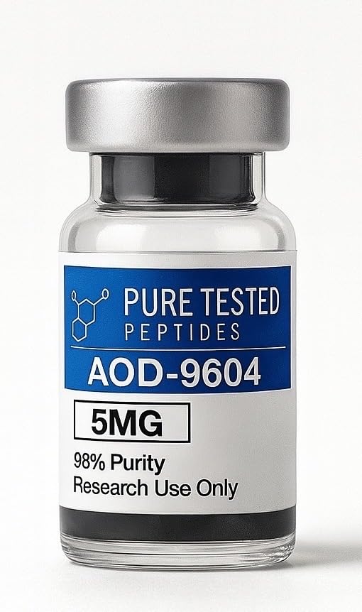 AOD-9604-5 mg Vial peptide for Sale AOD9604-99% Pure lyophilized Powder