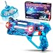 HIPHOPTOY Kids Laser Tag Gun Game with Flying Toy Drone Target, Infrared Lazer Shooting Game for Children with Fun LED Effects, Sounds, and 4 Gun Modes, Best Gift for Boys Ages 5 6 7 8 9 10