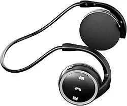 Fone de ouvido Fones de ouvido portátil dsp suporte de redução de ruído 32g reprodução de cartão de memória à d'água chamadas hd com, negra