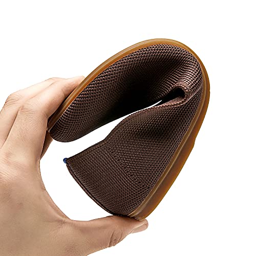 Image of Women's Ballet Flat Dressy Casual Knit Shoes Round Toe Women Mesh Flats