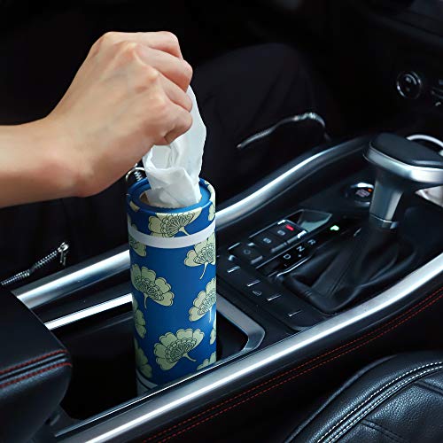 image for Winoo Design Car Tissues Holder with Facial Tissues - 4 PK - Travel Ti